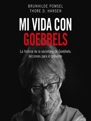 cover image of Mi vida con Goebbels
